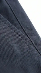 Navy Blue Slim Fit Plain Trouser for Men | Made in Lahore