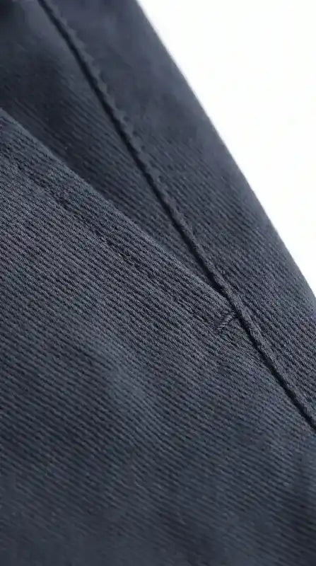 Navy Blue Slim Fit Plain Trouser for Men | Made in Lahore