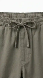 Olive Green Loose Fit Cargo Trouser for Men in Pakistan | AT7X