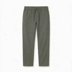 Olive Green Slim Fit Plain Trouser for Men | Made in Lahore
