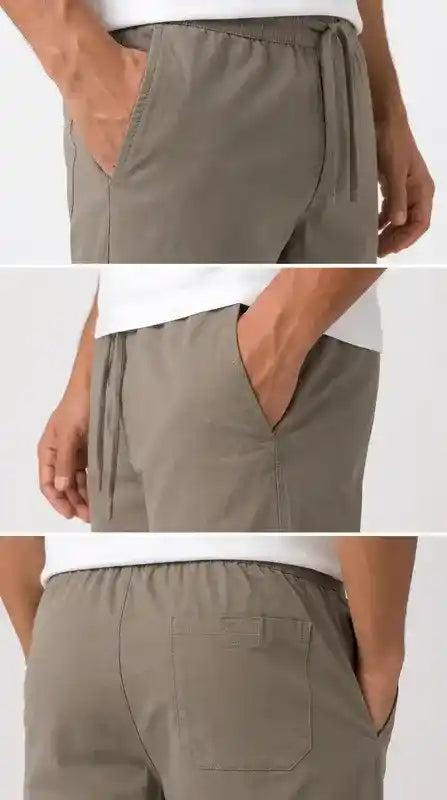 AT7X Stone Grey Slim Fit Plain Trouser for Men | Made in Lahore