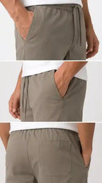AT7X Stone Grey Slim Fit Plain Trouser for Men | Made in Lahore