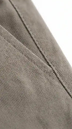 AT7X Stone Grey Slim Fit Plain Trouser for Men | Made in Lahore