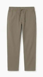 AT7X Stone Grey Slim Fit Plain Trouser for Men | Made in Lahore