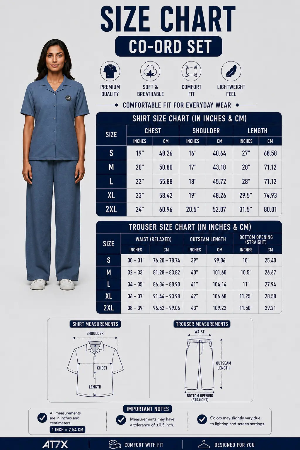 Size Guide Chart