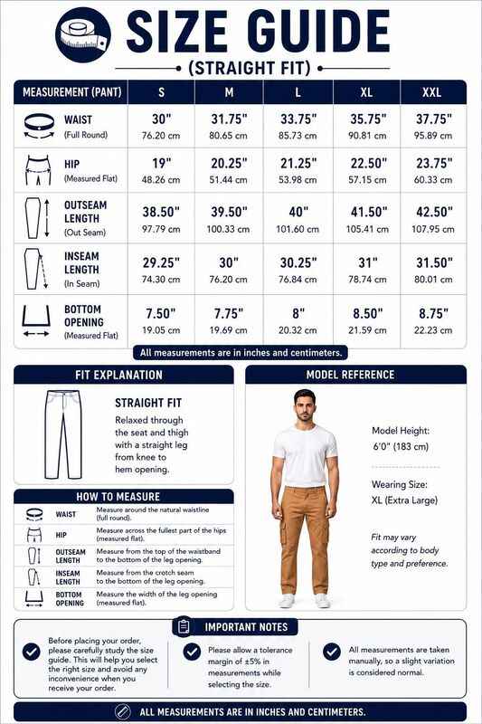 Size Guide Chart