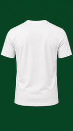 White Round Neck T-Shirt for Men in Pakistan | AT7X