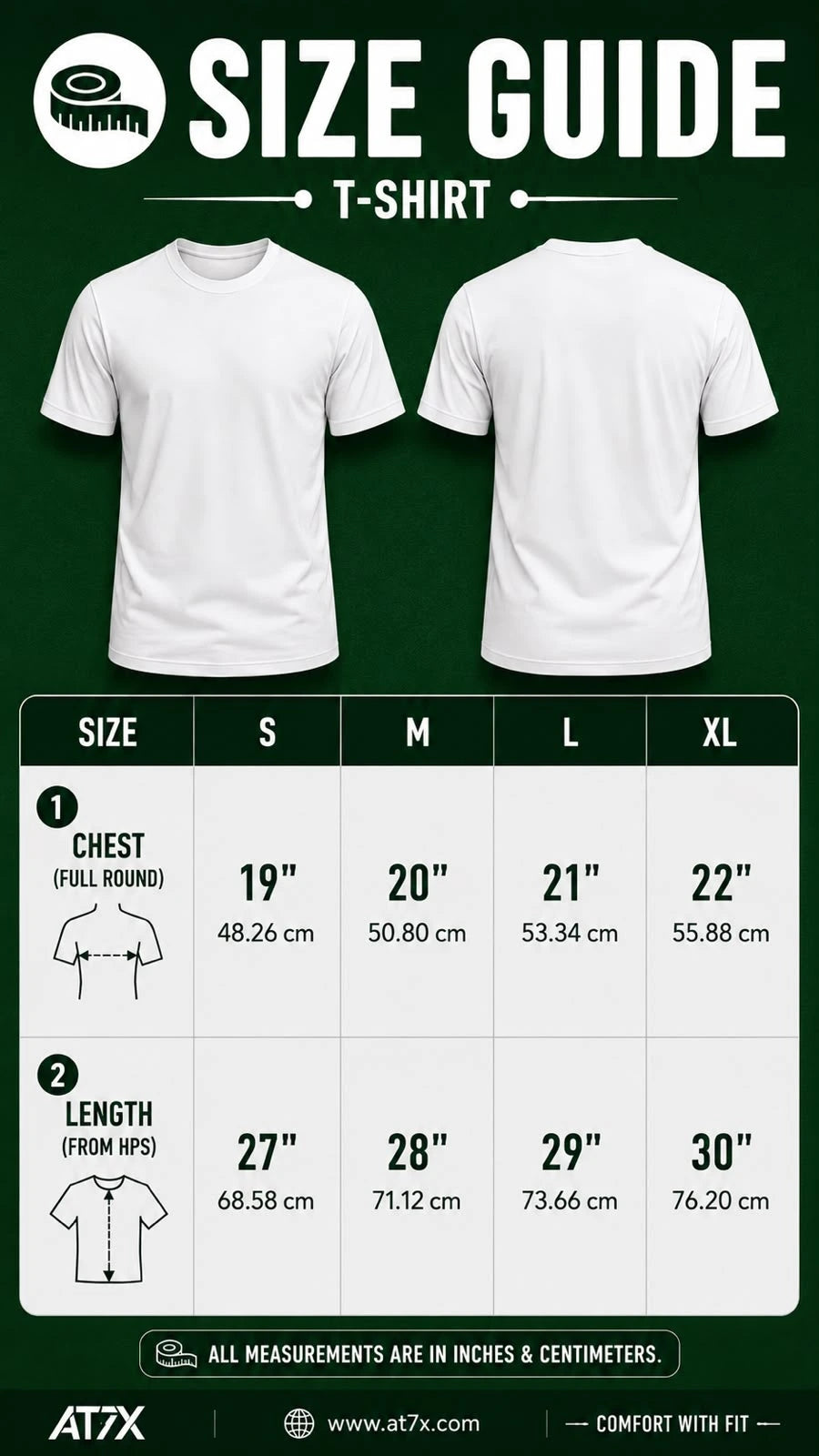Size Guide Chart