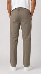 Stone Grey Plain Trouser for men in Pakistan | AT7X