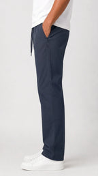 Navy Blue Plain Trouser for men in Pakistan |AT7X