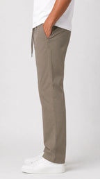 Stone Grey Plain Trouser for men in Pakistan | AT7X