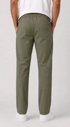 Olive Green Plain Trouser for men in Pakistan|AT7X